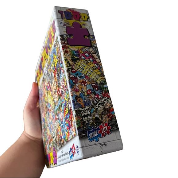 Street Murals Graffiti 1000 Pieces Jigsaw Puzzle - Picture 5 of 5